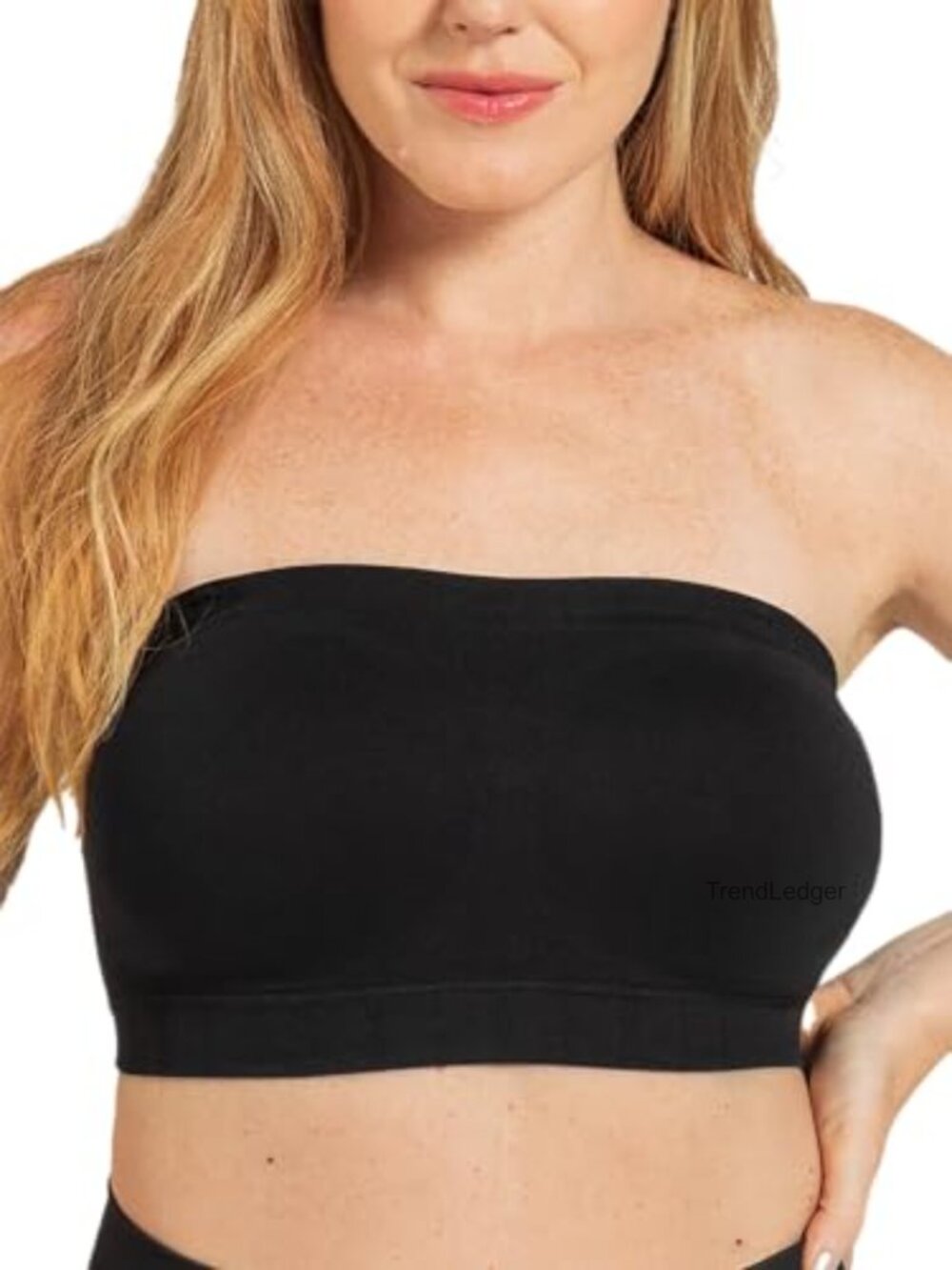 Convertible Strapless Wireless Bandeau Bra Seamless Molded Cups